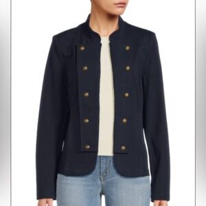Tommy Hilfiger Adjustable Button Front Jacket